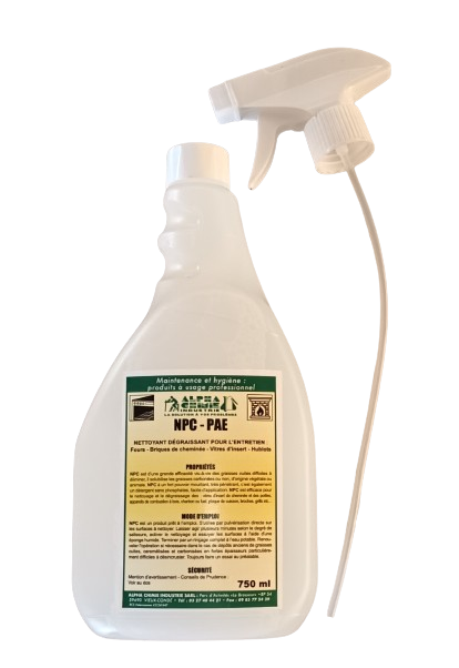 en vente: NETTOYANT VITRE NPC-PAE ALPHA CHIMIE INDUSTRIE