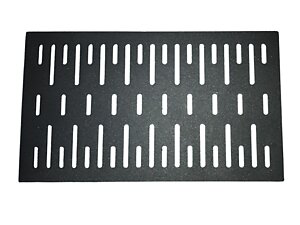 GRILLE DE SOLE FONTE SUPRA NOIRE 670 NOUVEAU MODELE REF 16328 16328PB 16328NOIBC 43X25CM