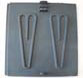 PLAQUE ARRIERE ADAPTABLE GODIN 1258 REF 20160125800