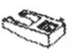 SUPPORT GRILLE P0T16618 DEVILLE