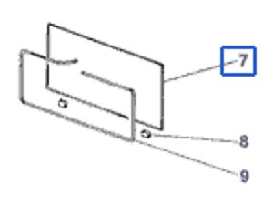 VERRE DE PORTE P0028063