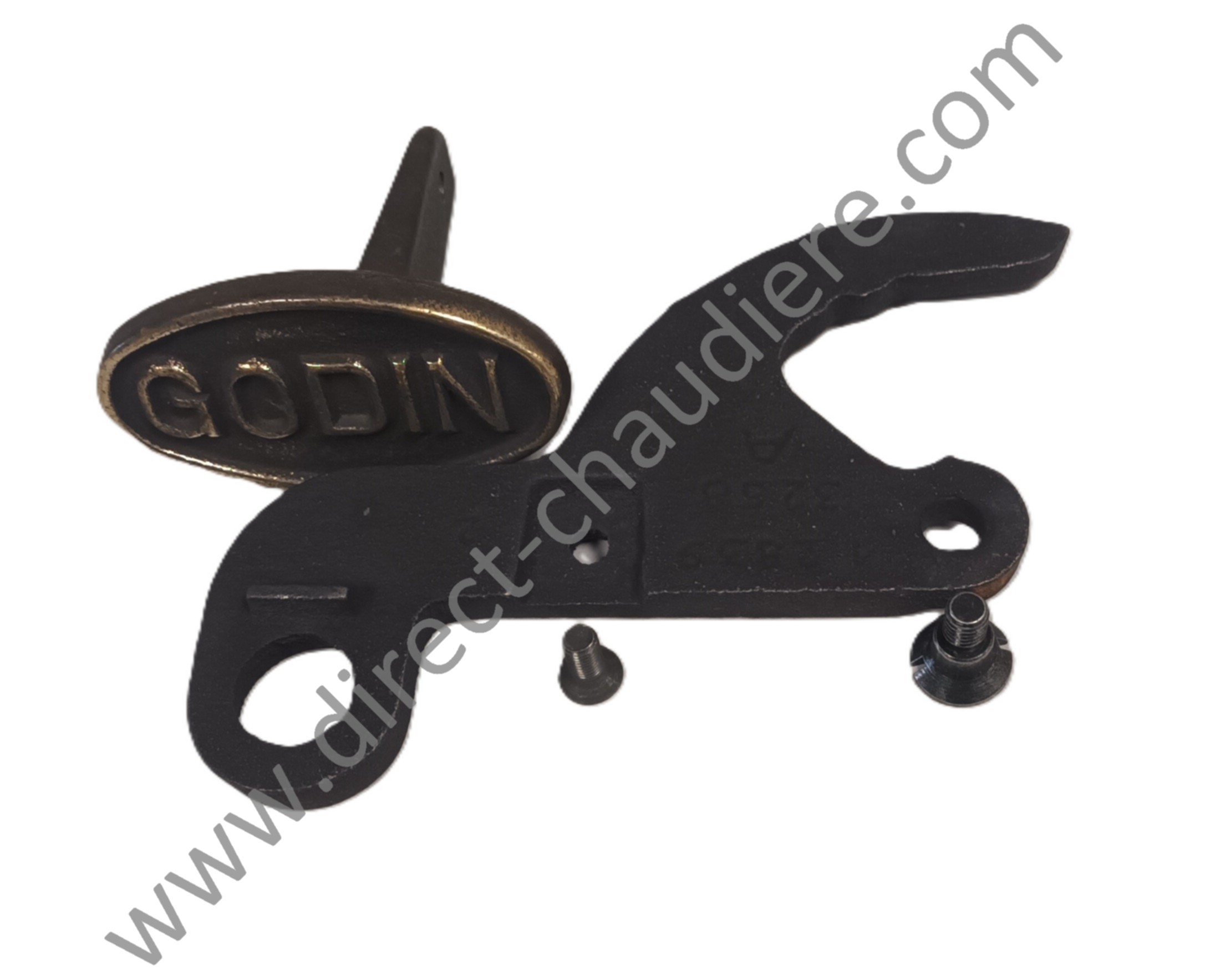 POIGNEE PORTE DE CHARGEMENT GODIN 3258 LAITON REF 12839325811 / 12839325853